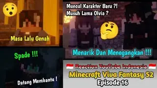 Menarik Sih 🤔 Masa Lalu Genah ?! | React Minecraft Viva Fantasy S2 Eps. 16