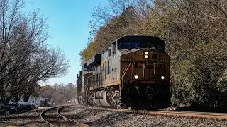 CSX M692 at Roebuck on the Spartanburg Sub 12/3/24