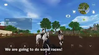 Playing Star Stable on iPhone!