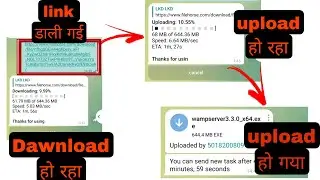 URL uploader bot telegram