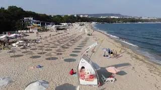 Varna beach overview