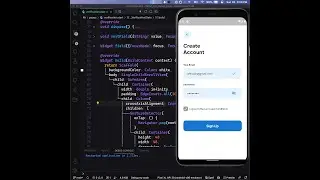 Flutter UI - Complete Sign Up Page