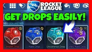 How to Get DROPS in Rocket League EASILY ✅ GUIDE & METHODS - GET FREE Drops FAST in ROCKET LEAGUE