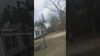 a long three point shot