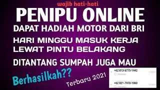 HATI-HATI PENIPUAN BERHADIAH