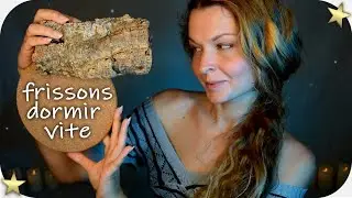 ASMR FRANCAIS TAPOTEMENTS SUR LE LIEGE ( liège, bois ) | ASMR FRENCH TAPPING ON CORK ( wood )