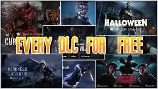 DEAD BY DAYLIGHT | HOW TO GET EVERY CHAPTER/DLC FOR FREE!