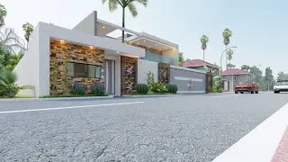 VILLA DUPLEX 7 PIECES HAUT STANDING / DUPLEX HOUSE DESIGN / ARCHITECTURE ANIMATION LUMION