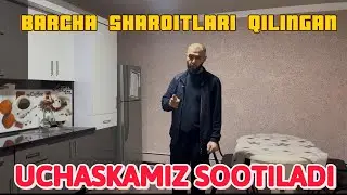 BUXORO JONDOR TUMANI SAMONCHIQ MFYDA BARCHA ISHLARI QILINGAN FERMA VA UCHASKA JOYI SOTILADI