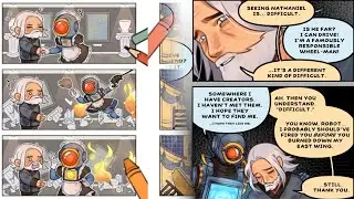 Apex Legends: Pathfinder And Ballistic Lore Comic