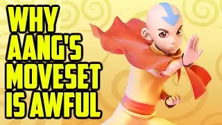 Aang's Moveset is Awful in Nickelodeon All-Star Brawl
