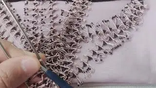 Sipariş olarak yaptığım kum boncuklu firkete oyası (