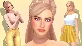 PINK LEMONADE | SIMS 4 : CREATE A SIM & FULL CC LIST |