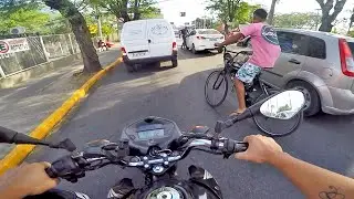 ENCONTREI UMA BICICLETA MOTORIZADA