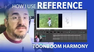 Using Video Reference In Toonboom Harmony