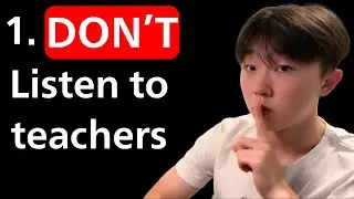 5 Things I wish EVERY student knew (But no teacher will tell you...)