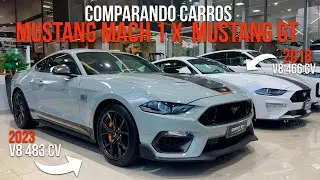 MUSTANG MACH 1ou MUSTANG GT - Comparando carros !!