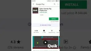 Quik: gravity flip platformer