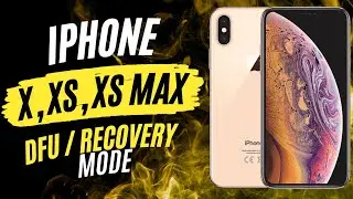 Quick & Easy: Methods 😎 for iPhone📱 X, XS, XS Max DFU/Recovery Connection