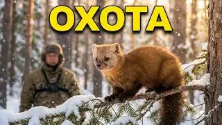 Охота на соболя капканами Ноябрь 2021 Снегоходный сезон