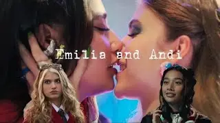 From bitch to a softhearted | Emilia and Andi Story | Rebelde Netflix