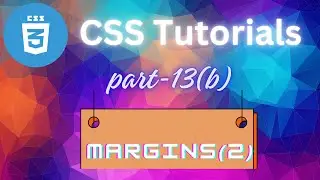 How to give margins as short cut form or in a single line code ? | CSS | Html