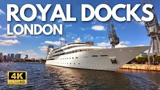 Scenic Walkthrough Around Royal Docks in London | Beautiful Walks