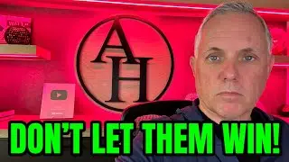 CRYPTO HOLDERS - DON'T LET THEM DO IT TO YOU! DON'T LET THEM WIN!