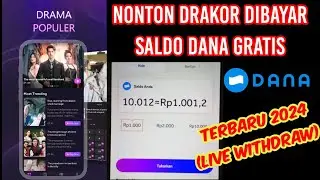 Aplikasi Nonton Drama Korea Sambil Hasilkan Uang Saldo Dana Gratis 👍