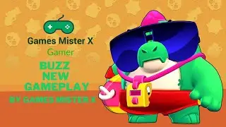 Brawl Stars New Gameplay BUZZ | Games Mister X | #brawlstars