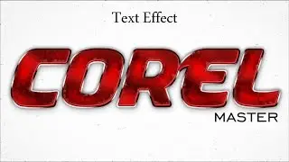 CorelDraw Tutorial: Shiny Text Effect
