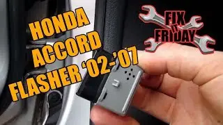 How to Change '02-'07 Honda Accord Turn Signal/Flasher/Blinker + Relay Replacement | FiF