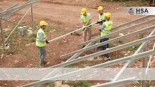 HSA Energy Blue Pine Solar Panels Installation