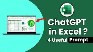 🔥 4 ChatGPT Hacks For Excel Pro User with Example #msexcel #chatgpt