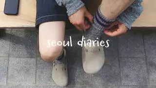 여름 코디의 완성은 양말이다 ㅣ seoul diaries