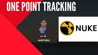 Tracking in nuke (one Point Tracking)  VFX-Malayalam tutorial