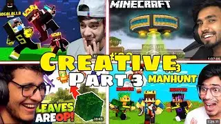 WHEN YOUTUBERS USE CREATIVE MODE IN MINECRAFT PART 3