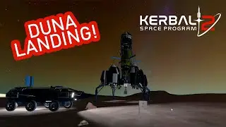 ROUGH DUNA LANDING KSP: 2 Gameplay E12