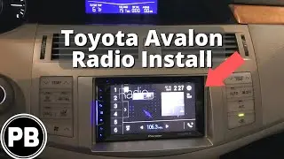 2005 - 2010 Toyota Avalon Radio Install