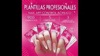 ¿Pack De Plantillas Profesionales De Practica Para Uñas Funciona? Es Bueno? Nails Studio Sm