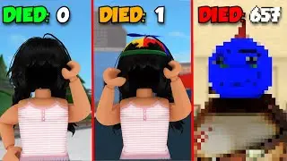 EVERY TIME I DIE in MM2, I ADD a RANDOM ITEM to my AVATAR..