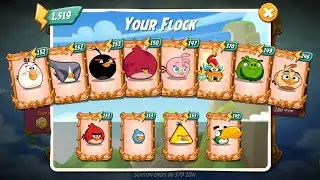 Angry birds 2 mighty eagle bootcamp Mebc 14 June 2024 without extra birds 