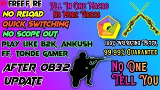 double sniper macro memu player | Awm macro free fire pc | after OB 32 update double sniper macro...