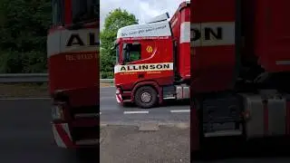 SCANIA - George Allinson Transport Ltd #slowmotion