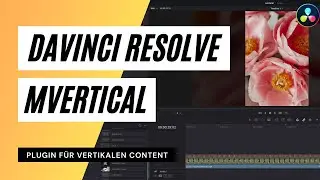 DaVinci Resolve: mVertical - Plugin für vertikalen Content