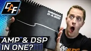 DSP INSIDE AMP?! AudioControl D-4.800 Amplifier