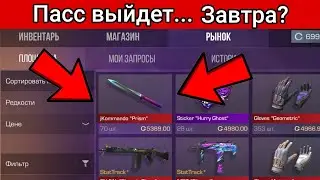 В сеть слили дату выхода пасса? | Когда выйдет пасс на рынок в Standoff 2?