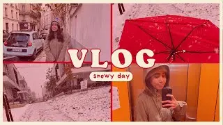 Vlog: Snowy Day in France