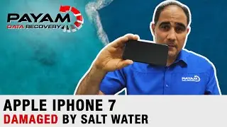 Is your phone waterproof? Apple iPhone 7 damaged by saltwater during fishing trip