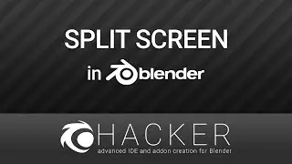 Split Screen Buttons In Blender's Text Editor